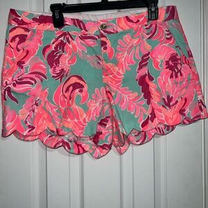 Lilly Pulitzer Buttercup shorts - Love Birds